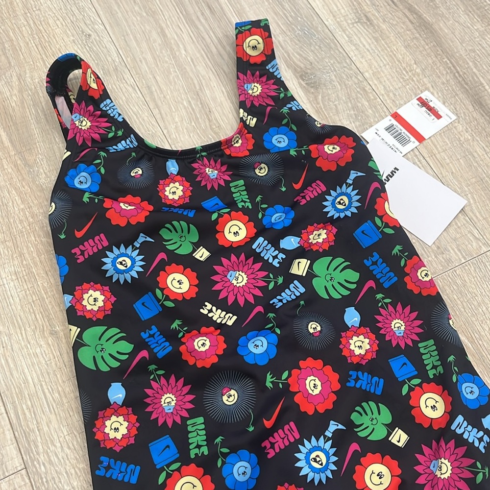 NWT Girls Nike Bathing Suit Size: L - Picture 2 of 6